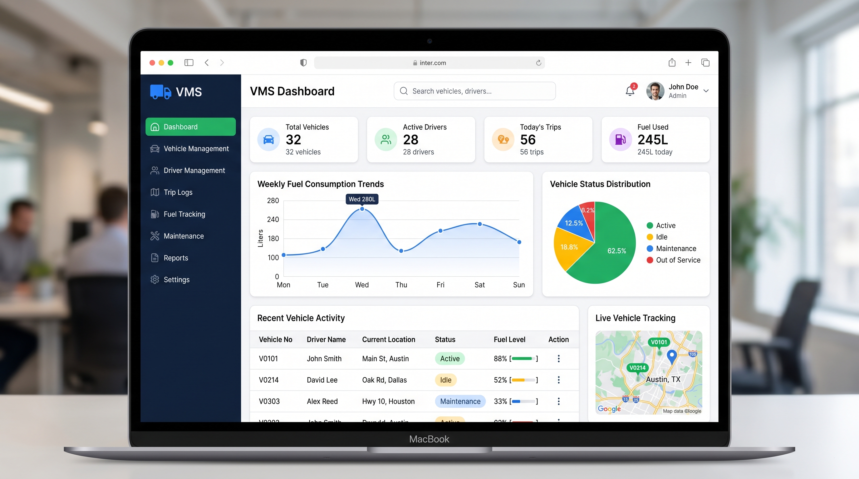 Vehicle Management System